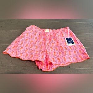 Women’s Roller Rabbit Coral Seahorse PJ Shorts